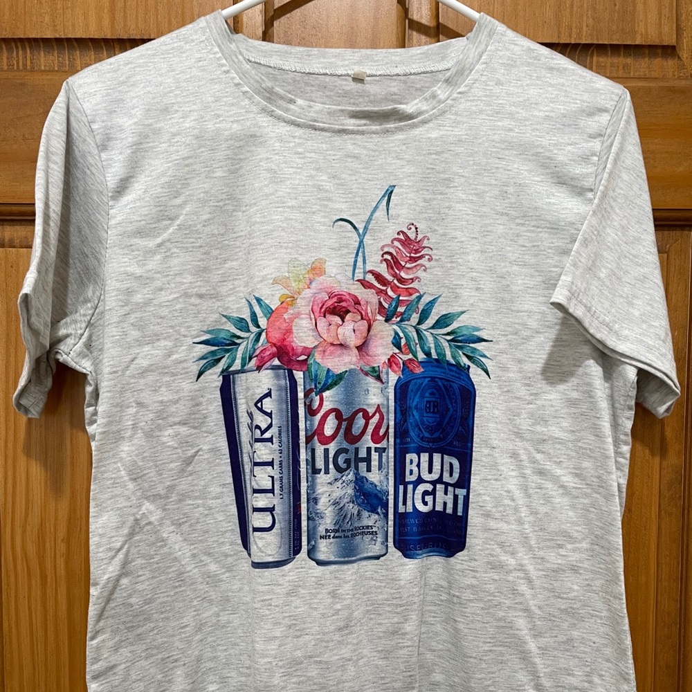 Beer and Flowers Shirt